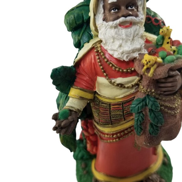 "Father Christmas" Figure, Ghana Santa Claus 2002 International Santa Collection - Picture 11 of 16